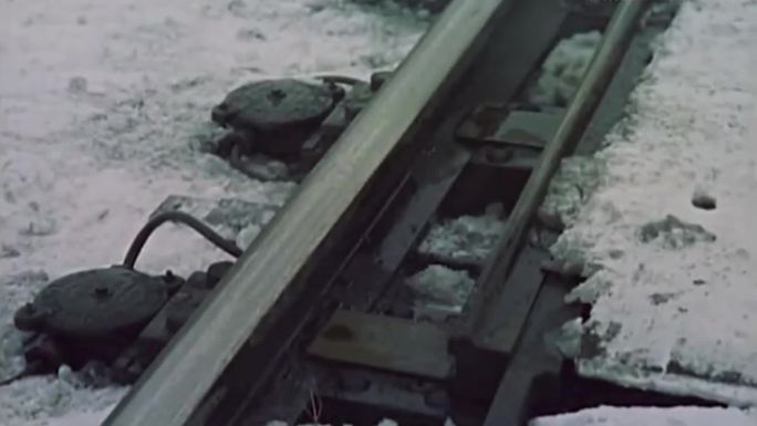 60年代铁道部除雪