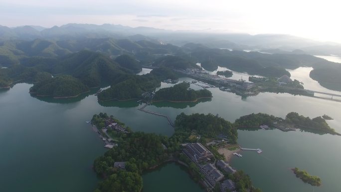 千岛湖风光航拍