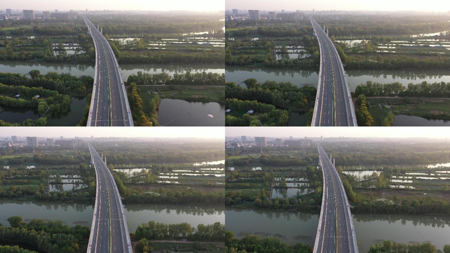 黄河大桥4K航拍