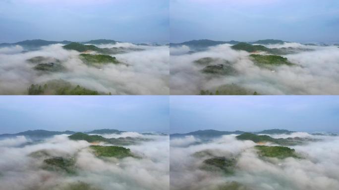 高山云海云雾缭绕