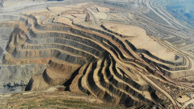 大型露天矿场煤矿