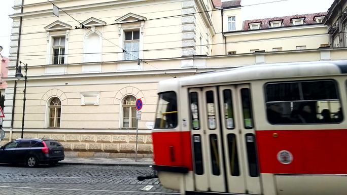 捷克布拉格城市的交通