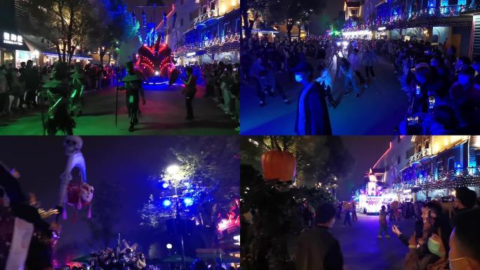 武汉欢乐谷2020万圣节巡游视频