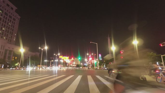 夜景行车