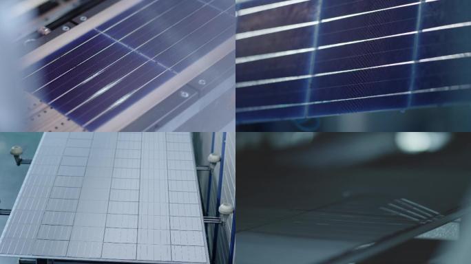 4K太阳能光伏板生产