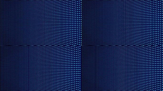 4K-蓝色科技大屏幕灯光