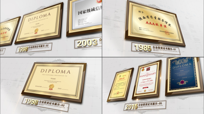 【原创】荣誉证书专利照片文件展示
