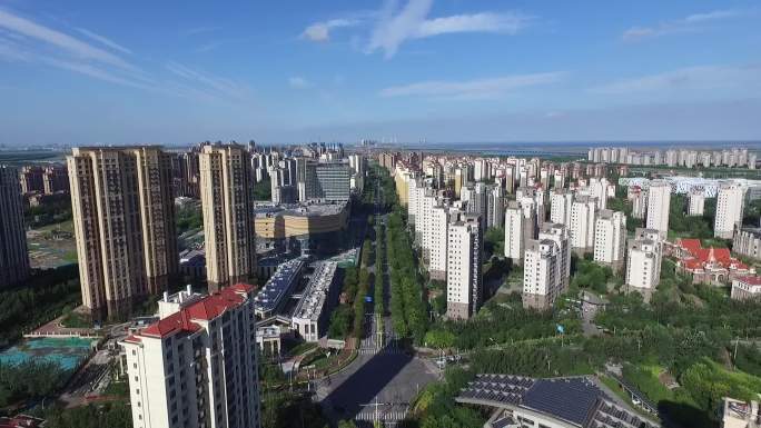 天津滨海新区中心生态城楼宇