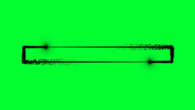 4K黑色粒子光线描画长方形3.2循环