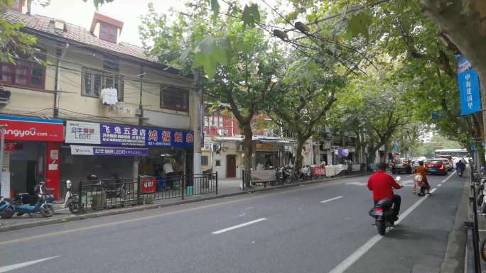 上海老城区街道