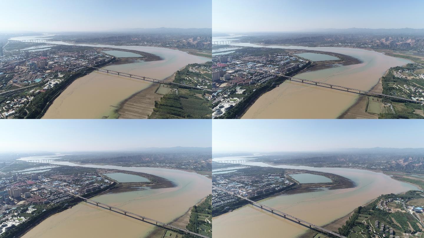 三门峡黄河大桥航拍（4K50帧）