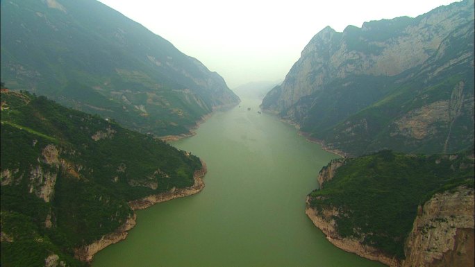 三峡水库航拍