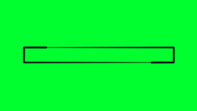 4K黑色粒子光线描画长方形3-循环