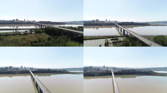 三门峡黄河大桥车流（4K50帧）