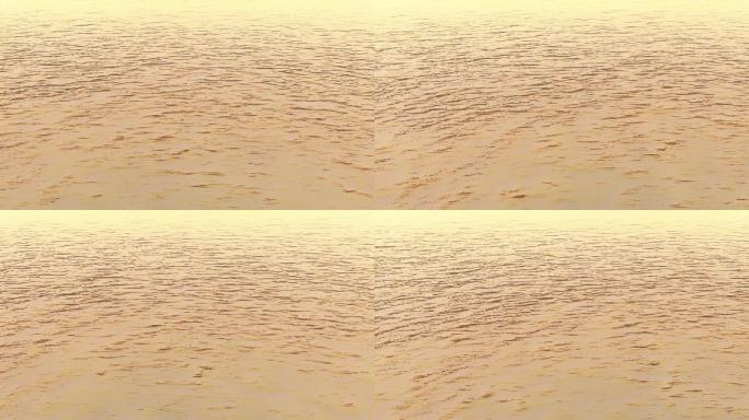 4K二维手绘风格河流水纹湖泊流动动画