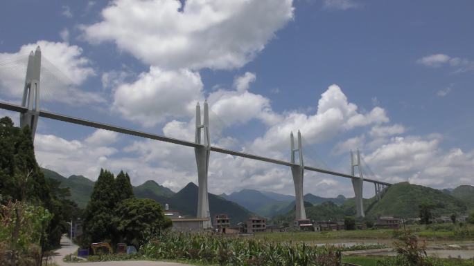 4K湖南宜章县赤石特大桥