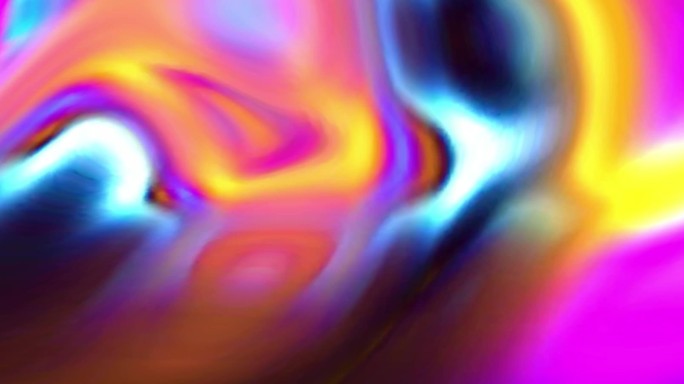 5k-超宽屏-抽象霓虹流动色彩彩色流淌变