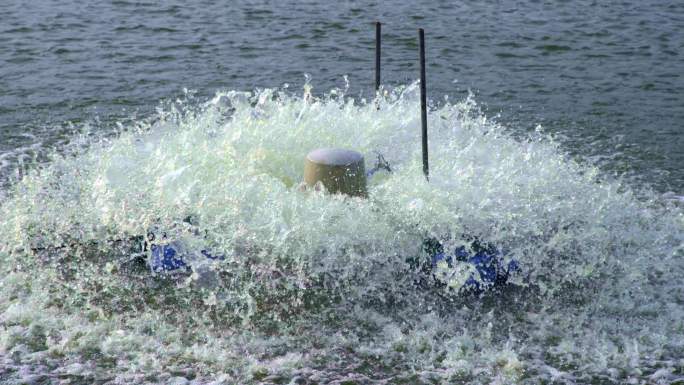 渔业养殖增氧设备水花
