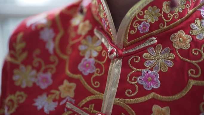 中式婚礼秀禾服出嫁嫁人