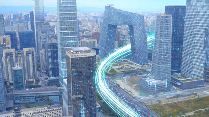 4K科技互联网城市-智慧交通网络科技大楼