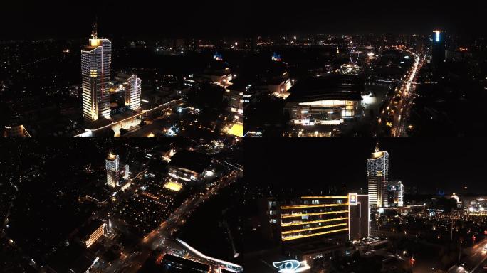 湖南广电和世界之窗夜景