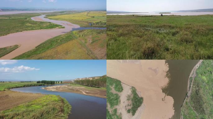 万荣县黄汾交汇