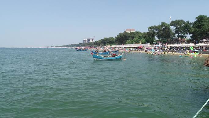 鲅鱼圈北海洗浴海边黄金海岸