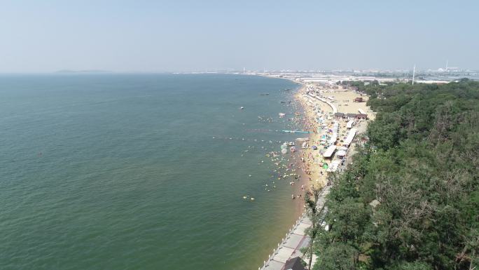 鲅鱼圈北海洗浴海边黄金海岸