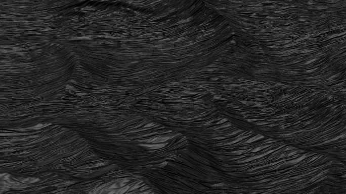 4K-黑色流体抽象背景3