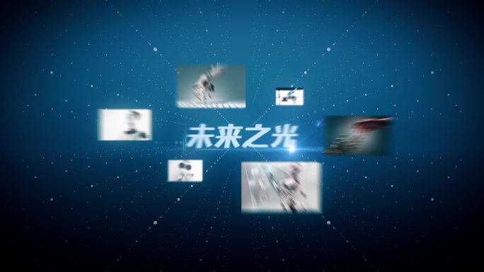 大气震撼字幕标题文字图片科幻科技风格