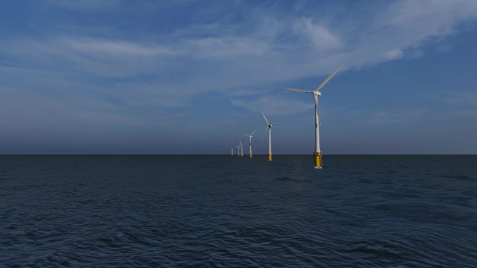 新能源国家电网电力建设风力发电海洋
