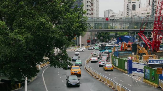 福州航拍东街口航拍延时