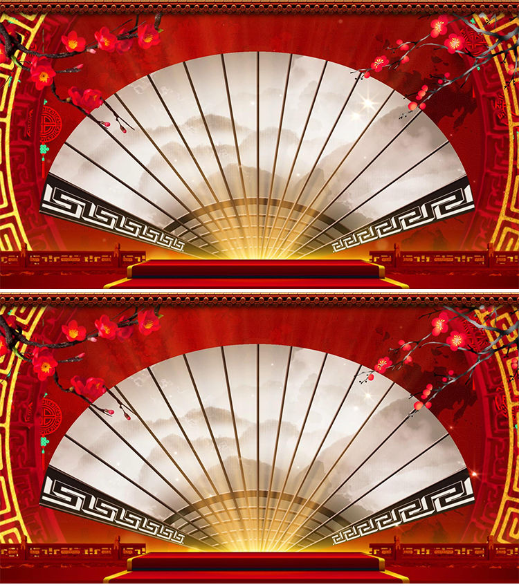 古典中国风戏曲说书背景