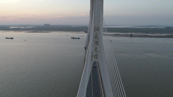 4k岳阳洞庭湖大桥航拍2021最新