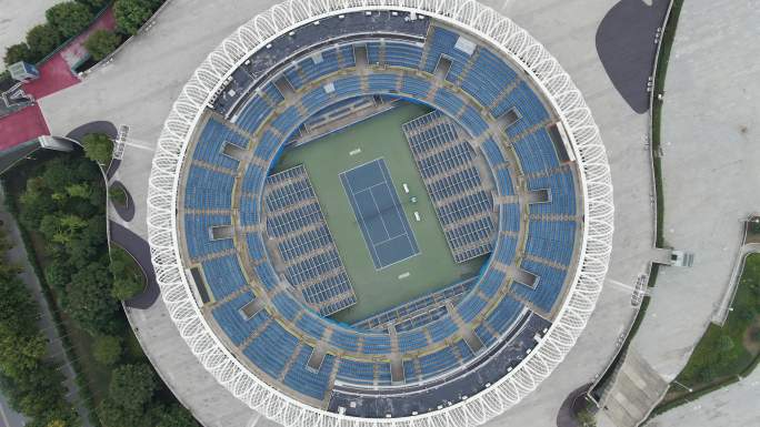 光谷国际网球中心网球公开馆