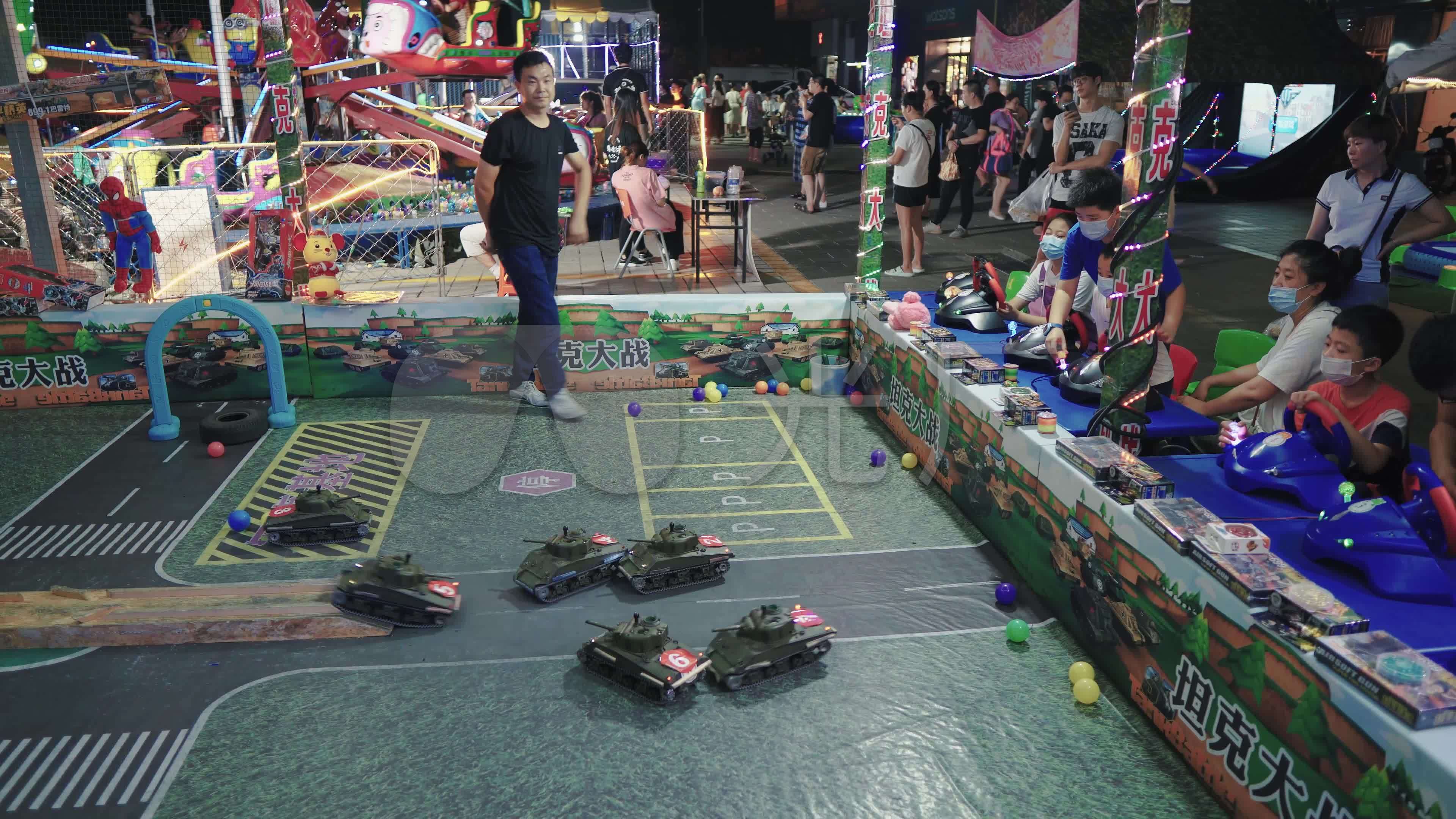 新朝阳观光夜市钓鱼娱乐坦克大战电子游戏