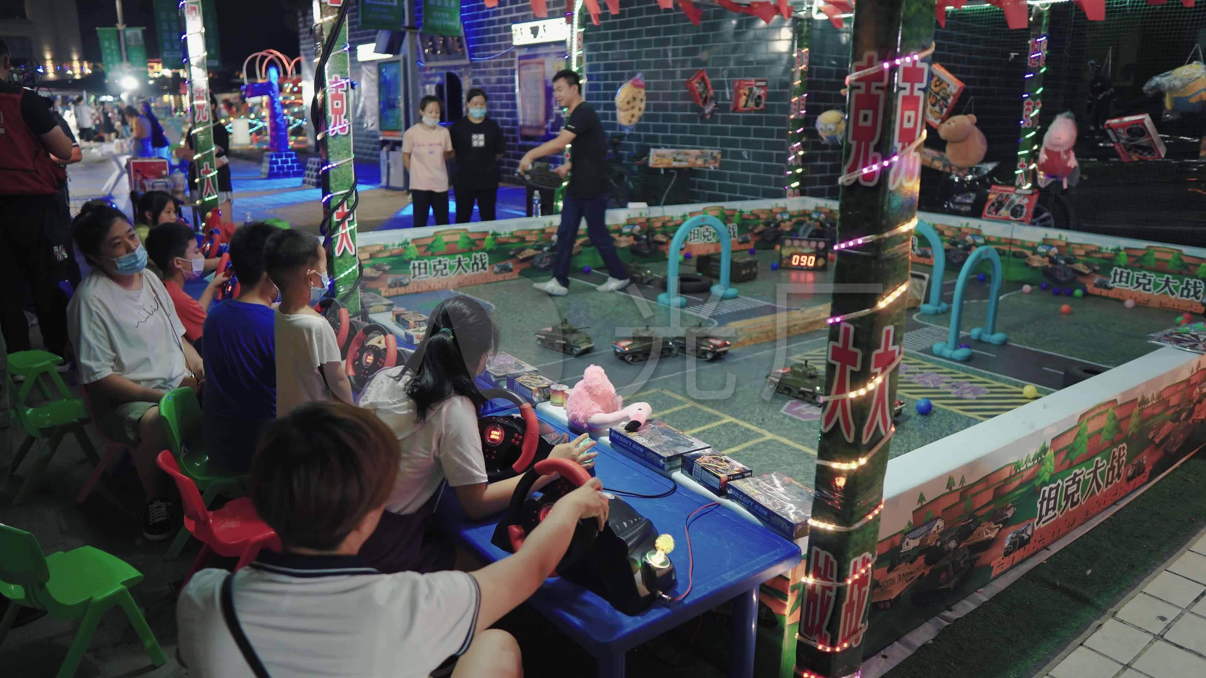 新朝阳观光夜市钓鱼娱乐坦克大战电子游戏