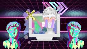 Vaporwave视频素材下载 Vaporwaveae模板下载 Vj师网