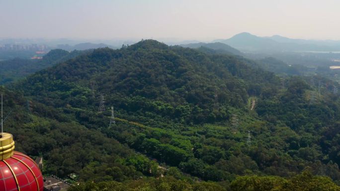 大湾区 东莞CBD 旗峰山