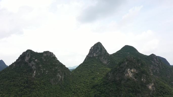 桂林航拍风景山水桂林风光4K