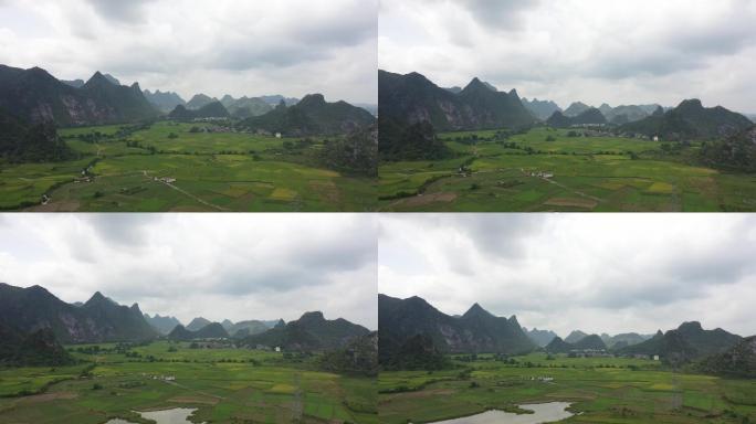 桂林航拍风景山水桂林风光4K
