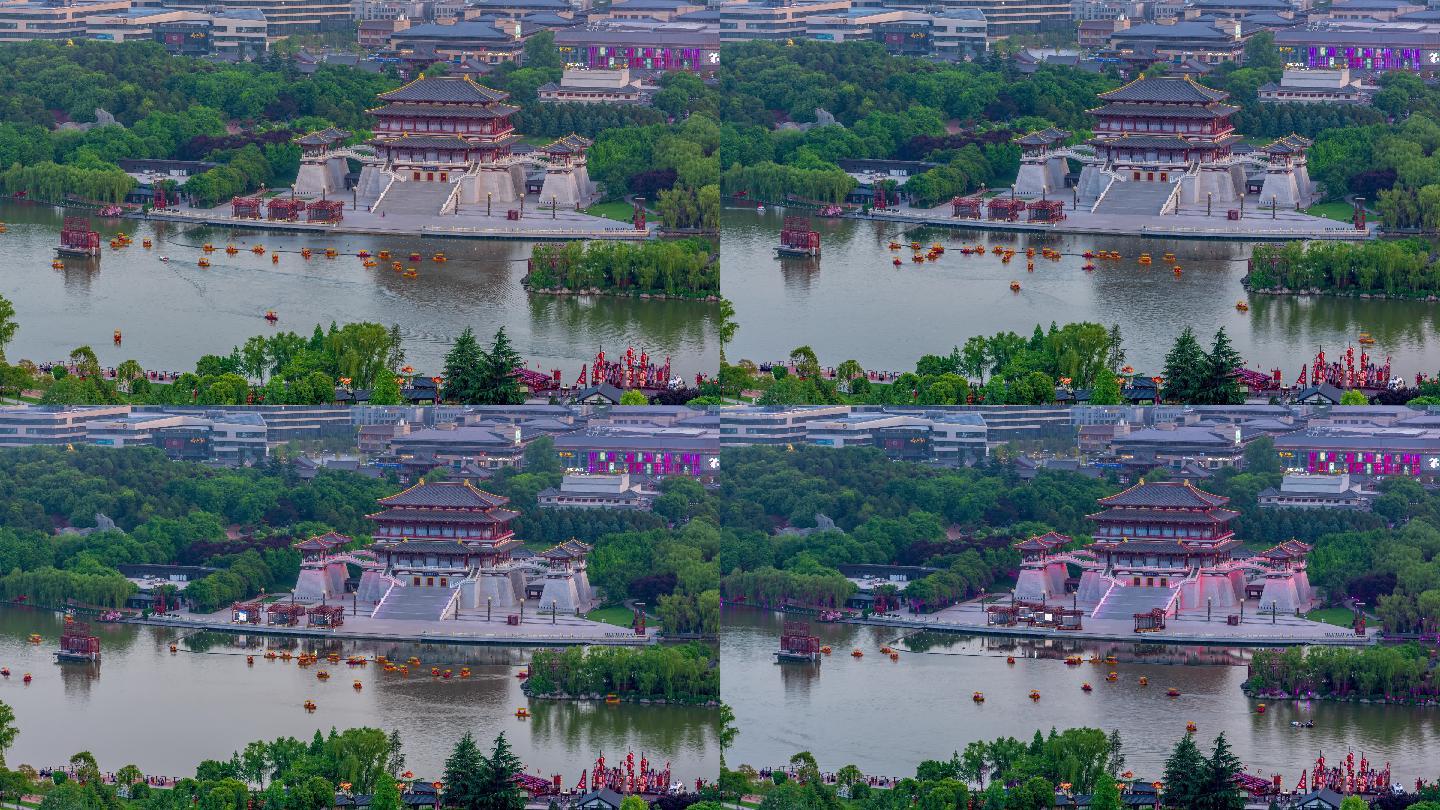 2020年5月西安大唐芙蓉园紫云楼实拍