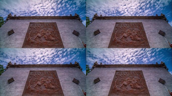 2020年6月陕西广仁寺影壁实拍