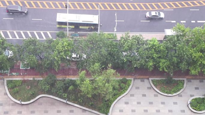 （高清50帧）下雨素材