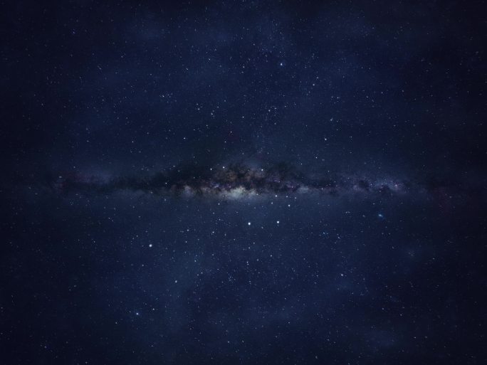 大气银河星空背景