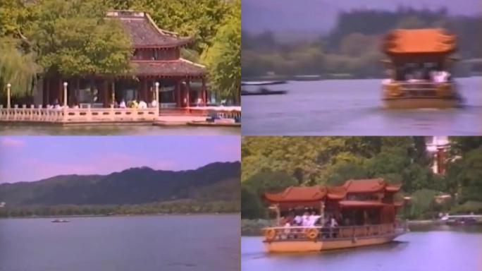 90年代杭州西湖风景