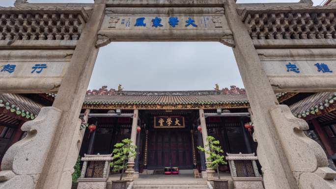 【正版素材】深圳市宝安区新桥曾氏大宗祠