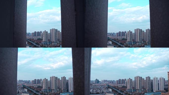 德阳城市空镜头4K