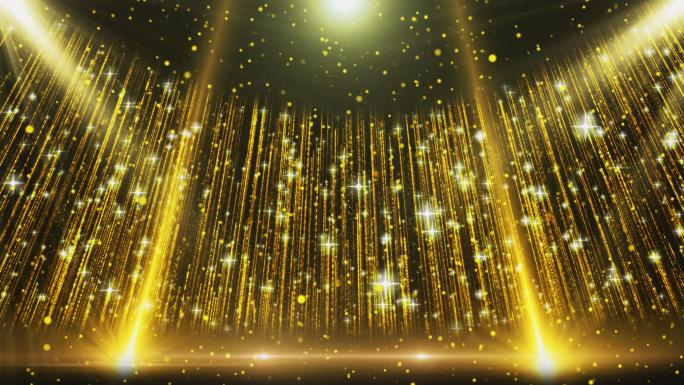 【原创4k】年会颁奖粒子光线上升舞台