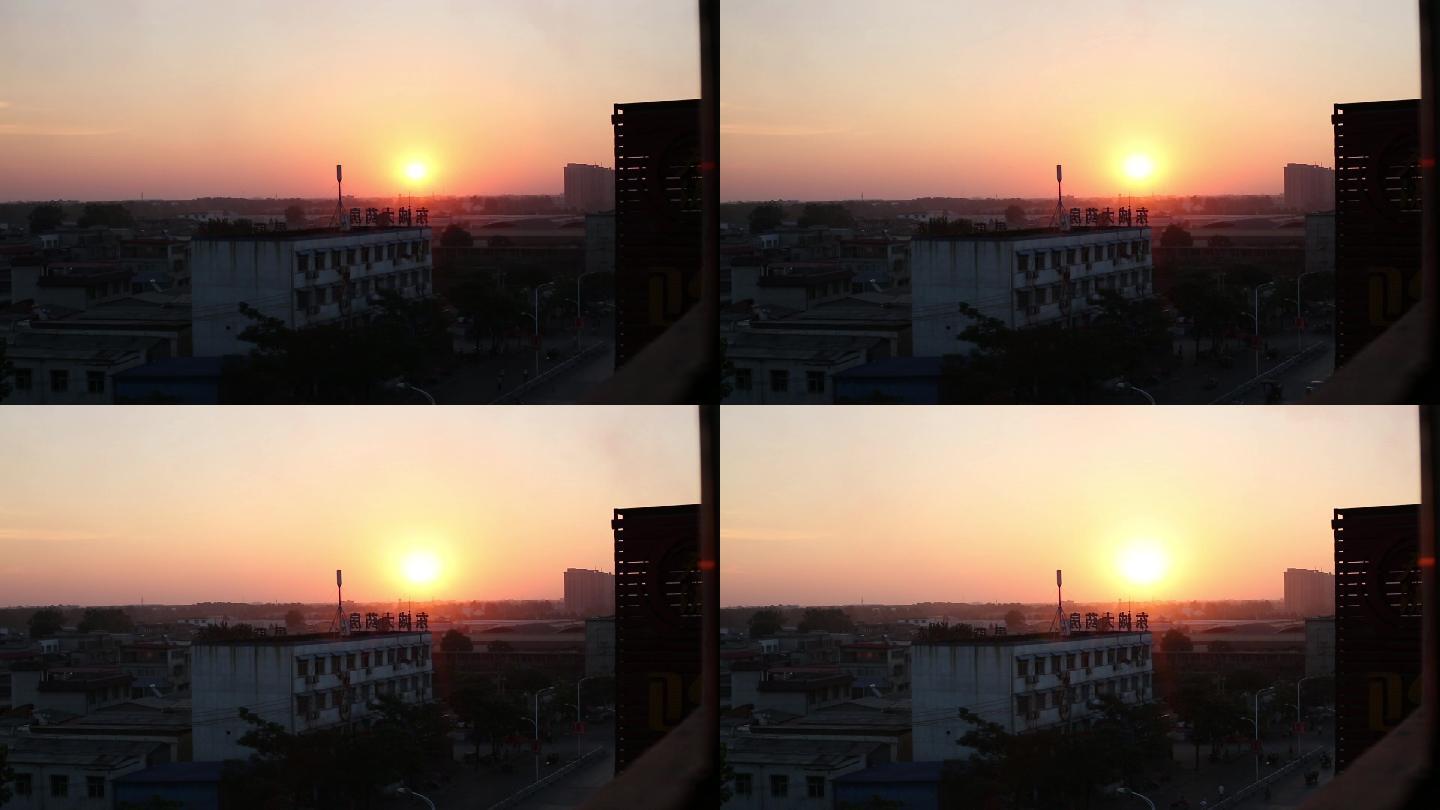 日出太阳升起视频素材